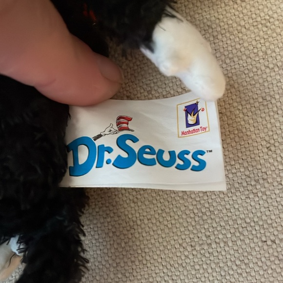 Vintage 2001 Dr. Seuss 2 Plush Finger Puppets - Picture 4 of 11